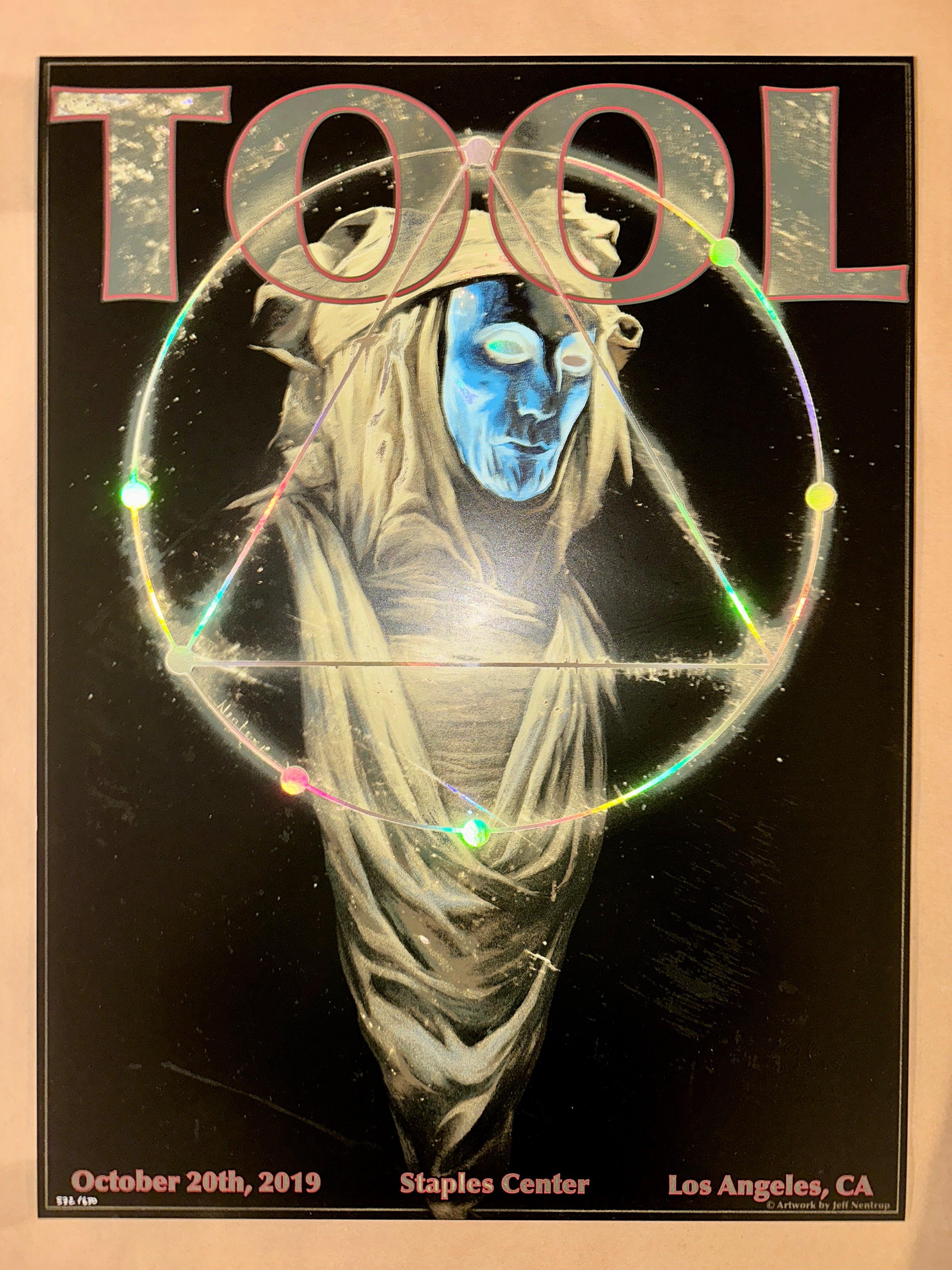 TOOL 2019 ~ Los Angeles Night 1 (Jeff Nentrup) - art_print – Limited Collectibles
