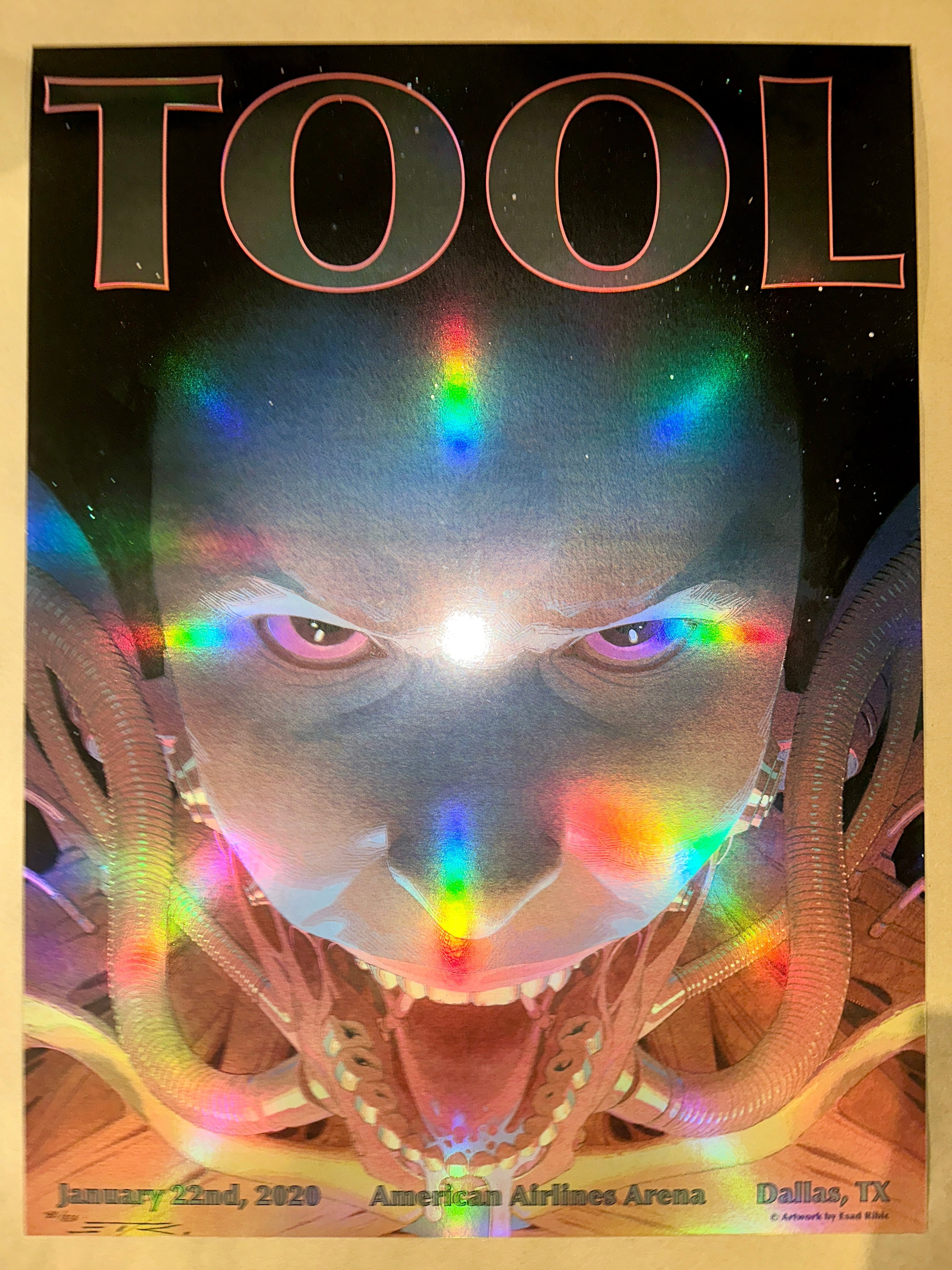 TOOL 2020 ~ Dallas (Esad Rabic) Front – Limited Collectibles