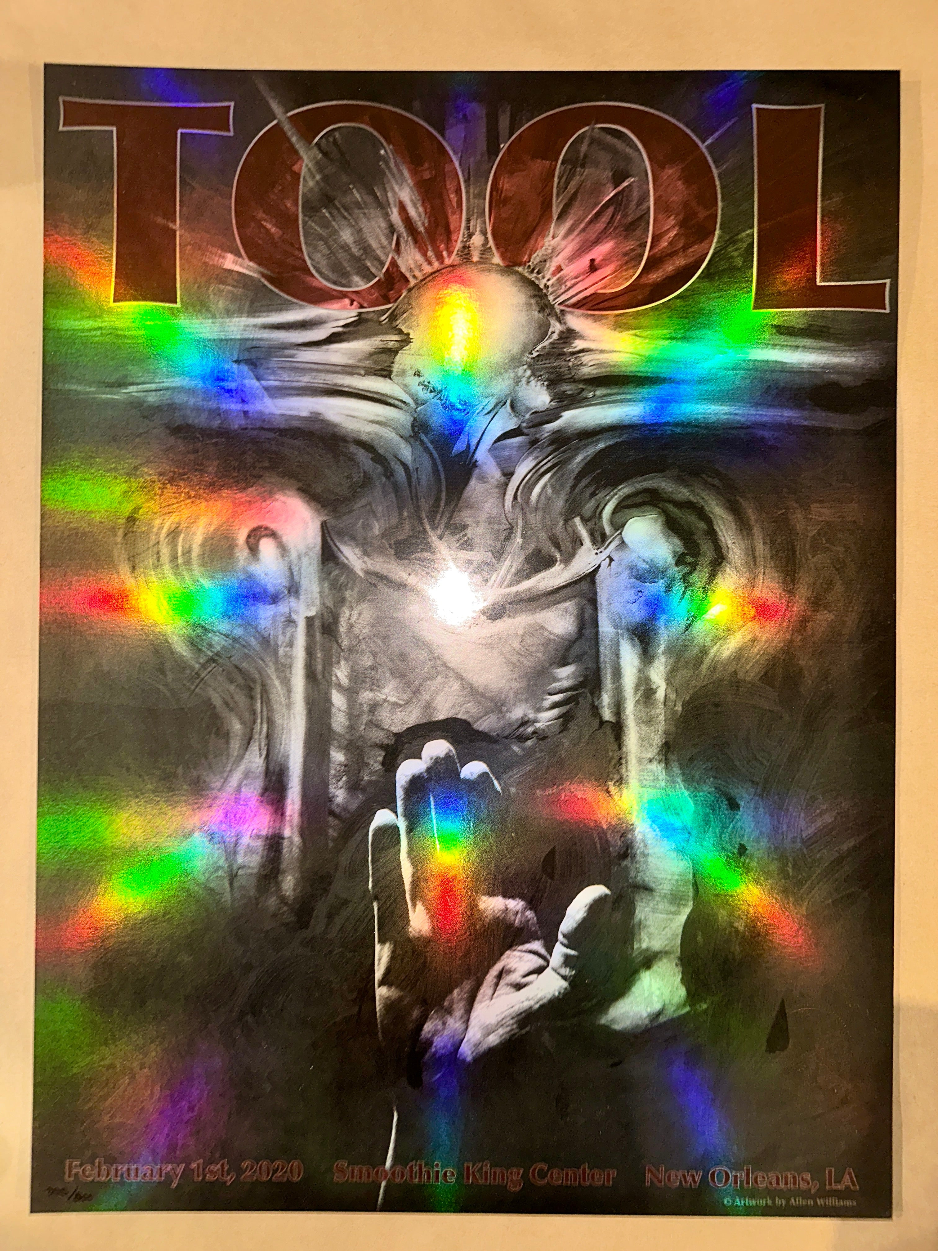 Tool 2020 ~ New Orleans (Allen Williams) Front – Limited Collectibles