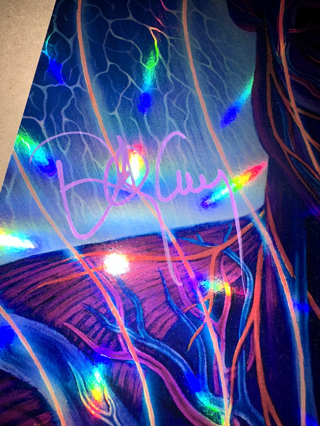 Tool 2020 Sydney Fear Inoculum Tour Concert Poster – Band-Signed – Alex Grey