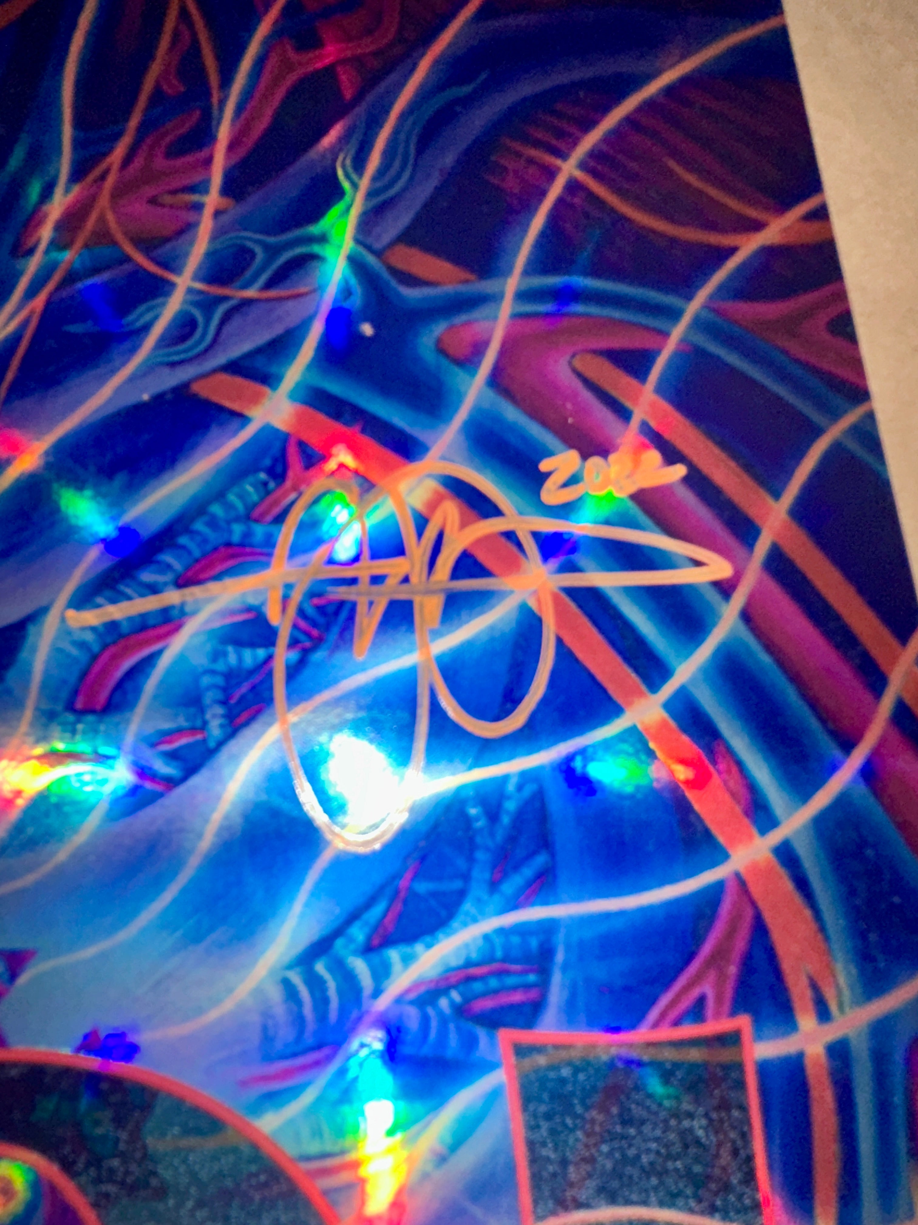 Tool 2020 Sydney Fear Inoculum Tour Concert Poster – Band-Signed – Alex Grey – Limited Collectibles