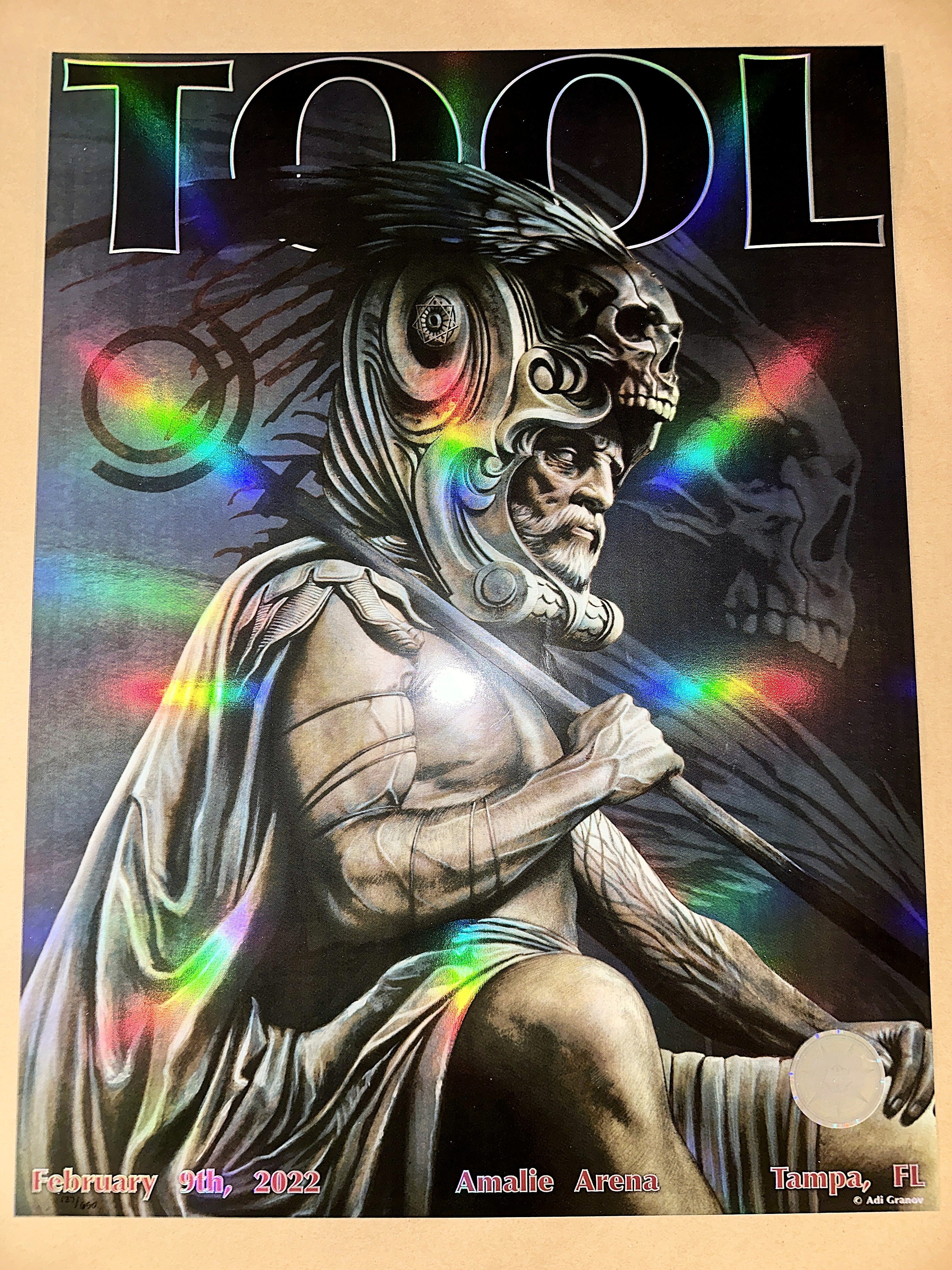 TOOL 2022 ~ Tampa (Adi Granov) - art_print – Limited Collectibles