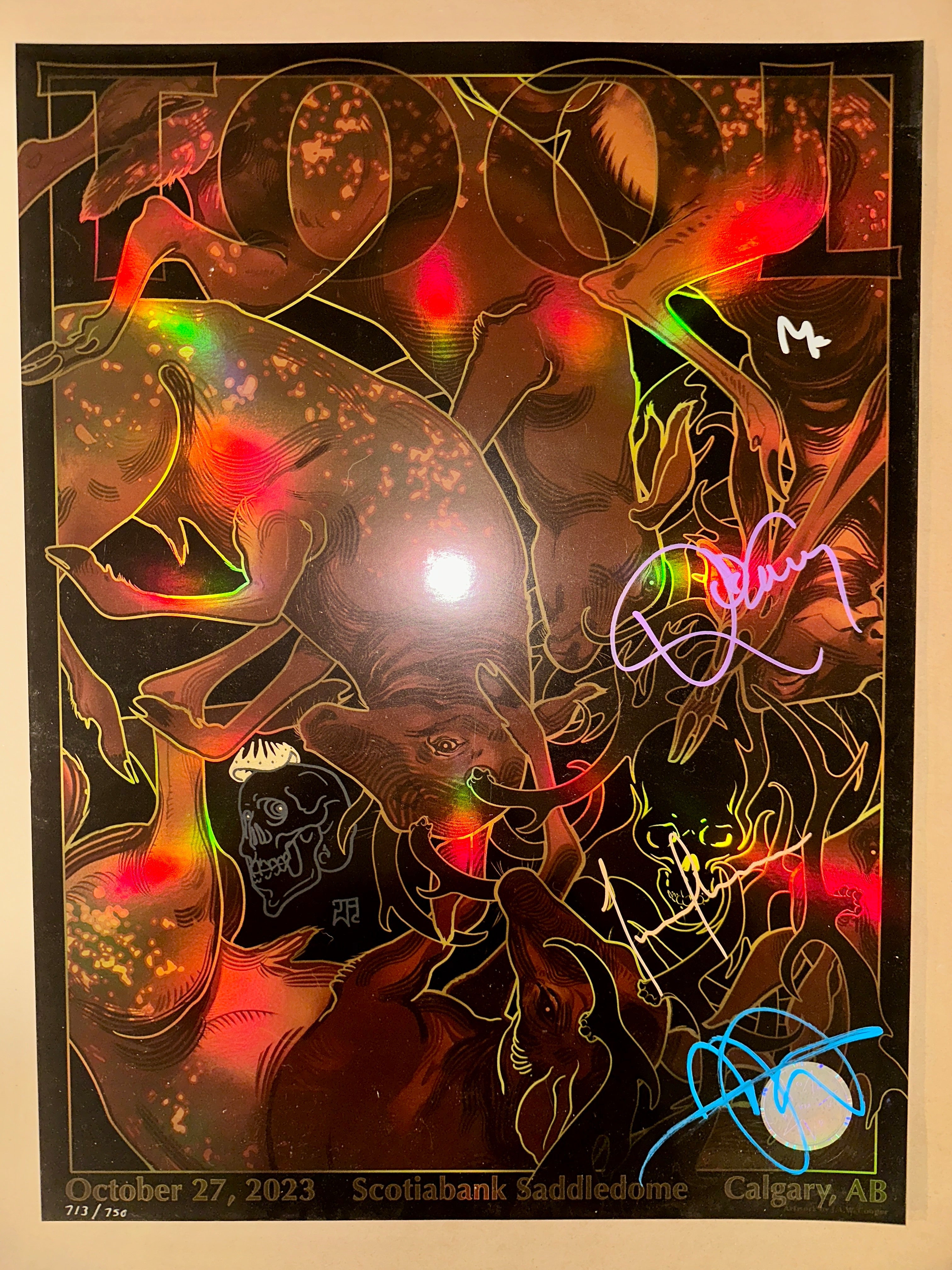 TOOL 2023 ~ Calgary (Jessica Cooper) - art_print – Limited Collectibles