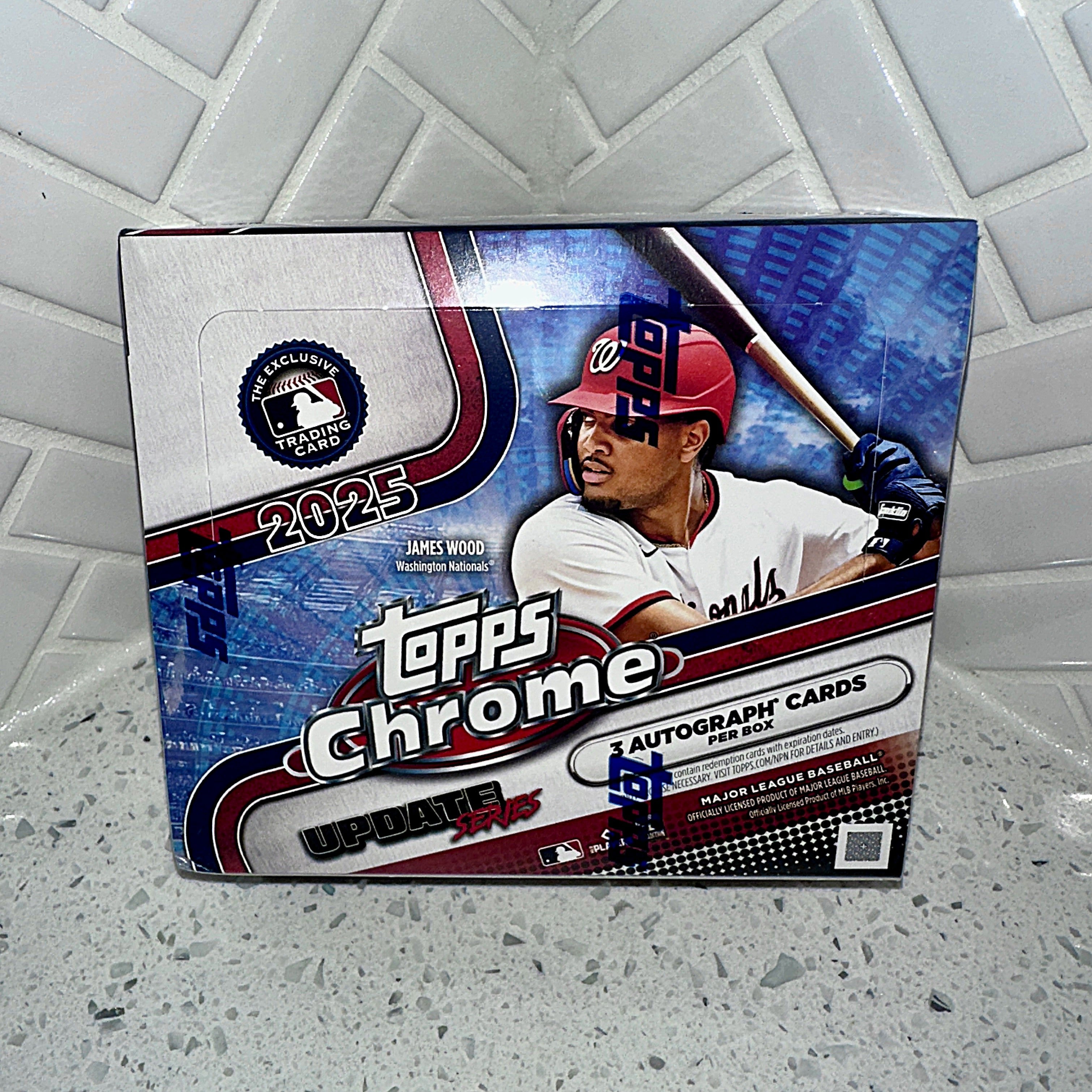 2025 Topps Chrome ~ Baseball update Series ~ Hobby Jumbo Box – Limited Collectibles
