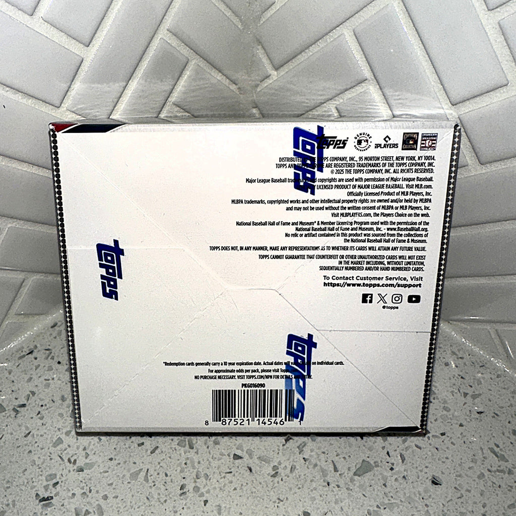 2025 Topps Chrome ~ Baseball update Series ~ Hobby Jumbo Box