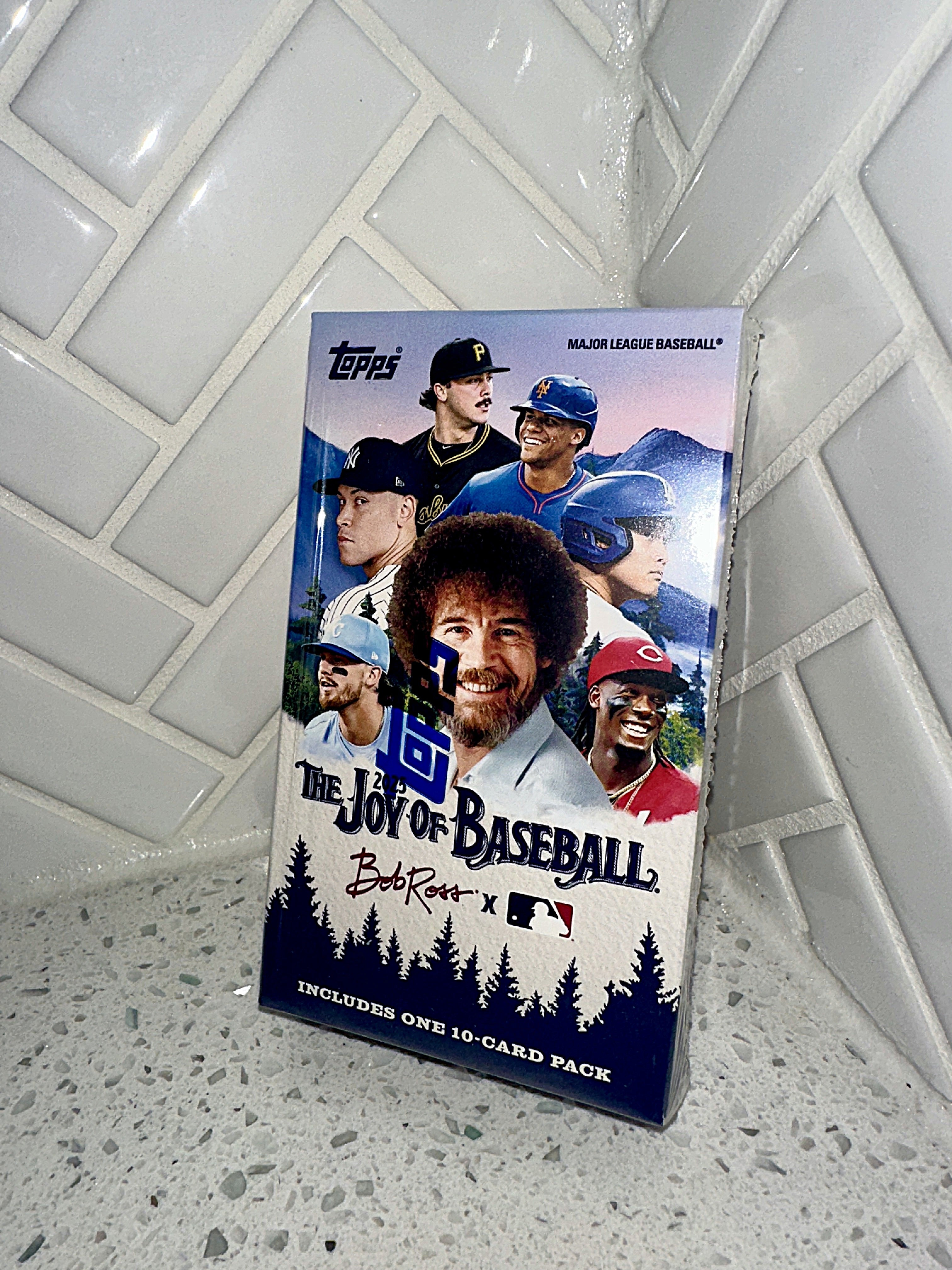 Topps x Bob Ross 2025 ~ Joy of Baseball ~ Happy Little Hobby Box – Limited Collectibles