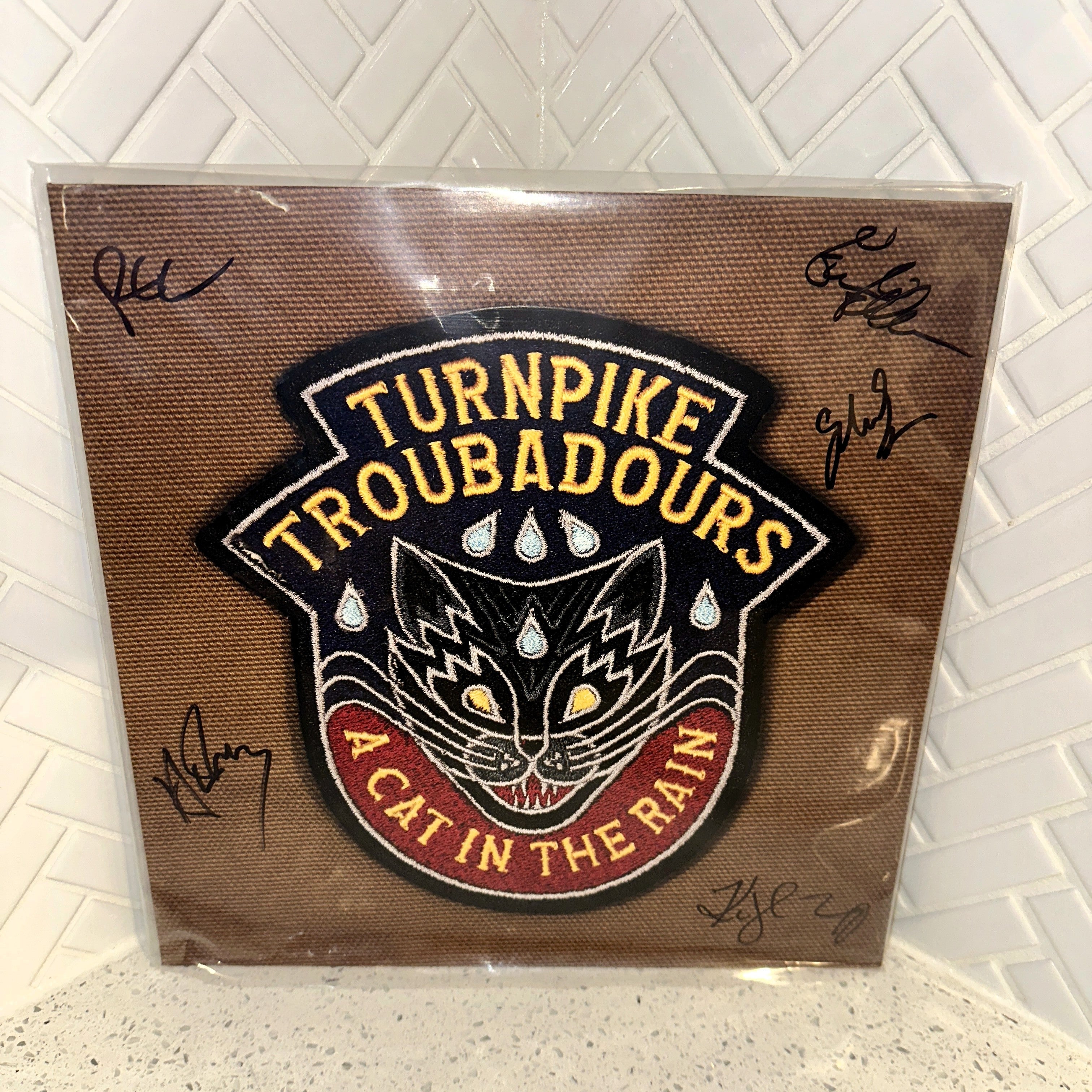 Turnpike Troubadours - A Cat in The Rain LP - Tan Vinyl Record - Band Signed - media_vinyl – Limited Collectibles