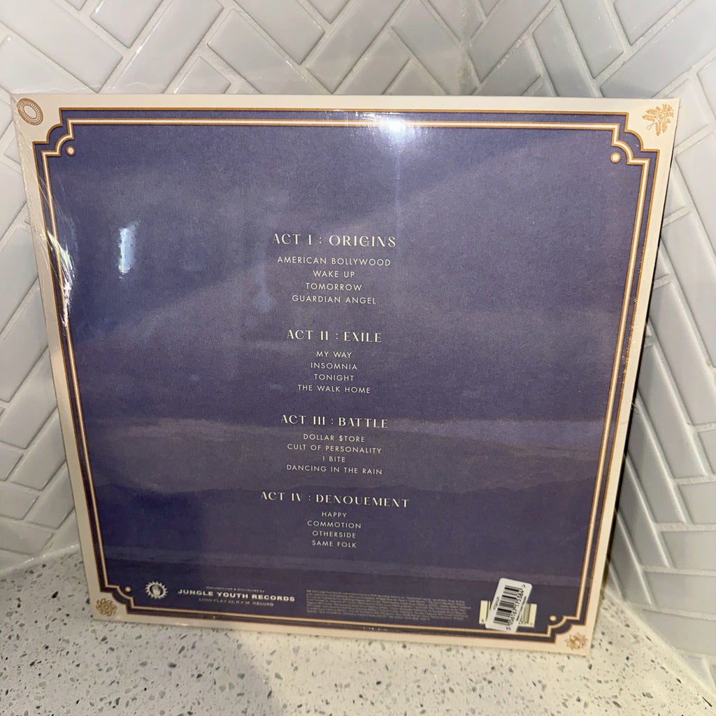 Young The Giant - American Bollywood 2LP - Transparent Yellow Vinyl - Signed