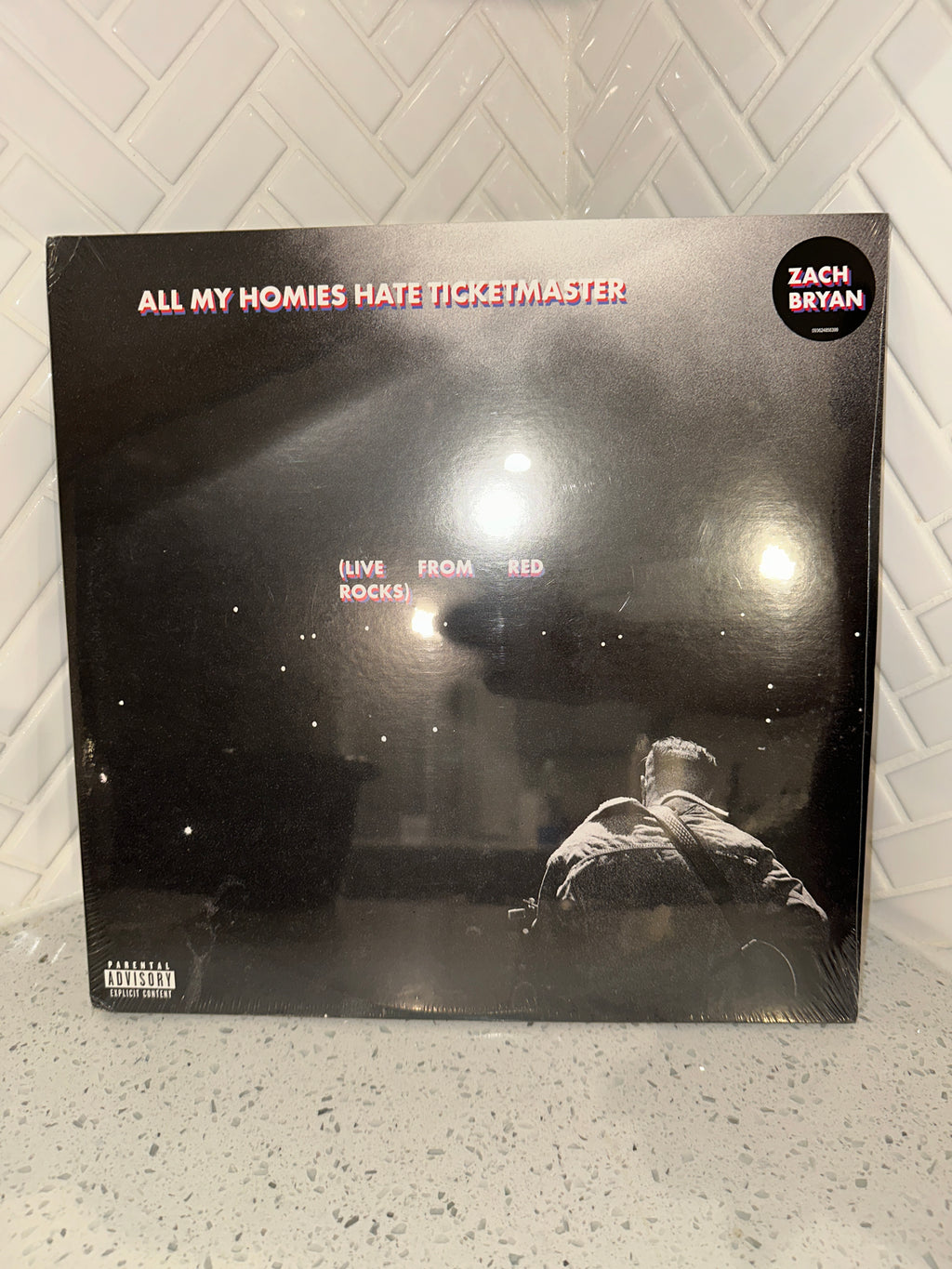 Zach Bryan All My Homies Hate Ticketmaster Live from Red Rocks Numbered Vinyl